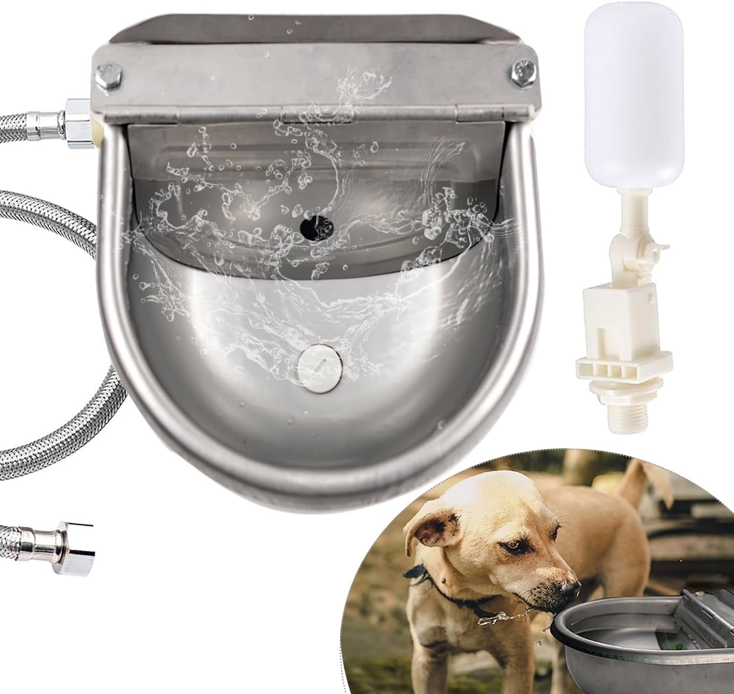 automatic-dog-water-dispenser-large-size-dog-water-bowl-trough-stainless-steel-outdoor-pet-waterer-feeder-for-poultry-goat-small-livestock