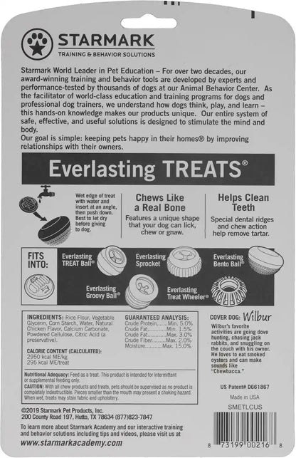 Starmark Everlasting Treats Dental Chews Large, 2 Count (Pack of 1), Chicken Flavored3
