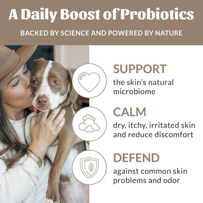 SKOUT'S HONOR Probiotic Dog Detangler Spray - Dog of The. Woods, 8 Oz | Hydrating and Conditioning with Avocado Oil, 97% Natural, Microbiome-Friendly, Paraben and Sulfate-Free5