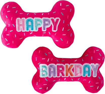 Fringe Studio Plush Dog Toy, I Pawty, You Pawty, Pet Shop Collection (314210)13