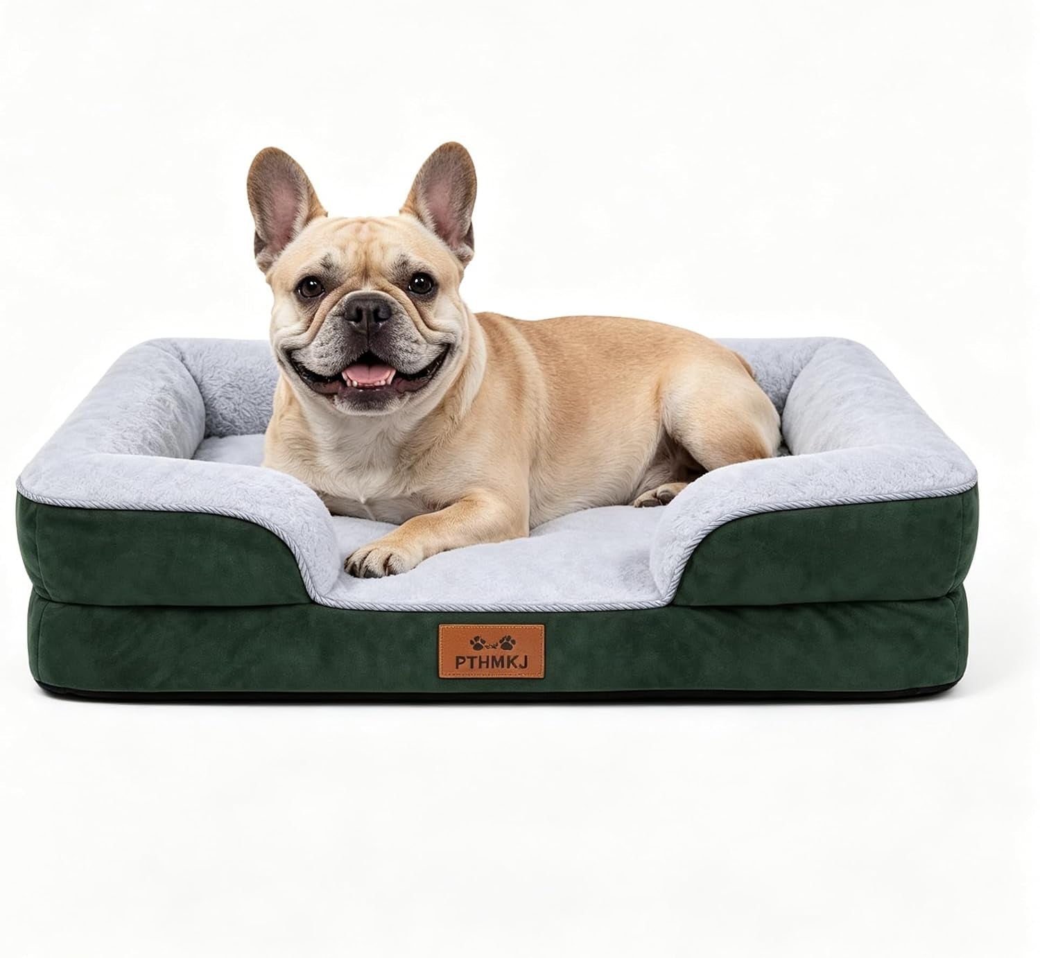 orthopedic-dog-bed-for-medium-dogs-gel-memory-foam-pet-bed-with-waterproof-washable-cover-contoured-bolster-design-for-dogs-cats-grey-30-0-l-x-20-0-w-x-6-3-th