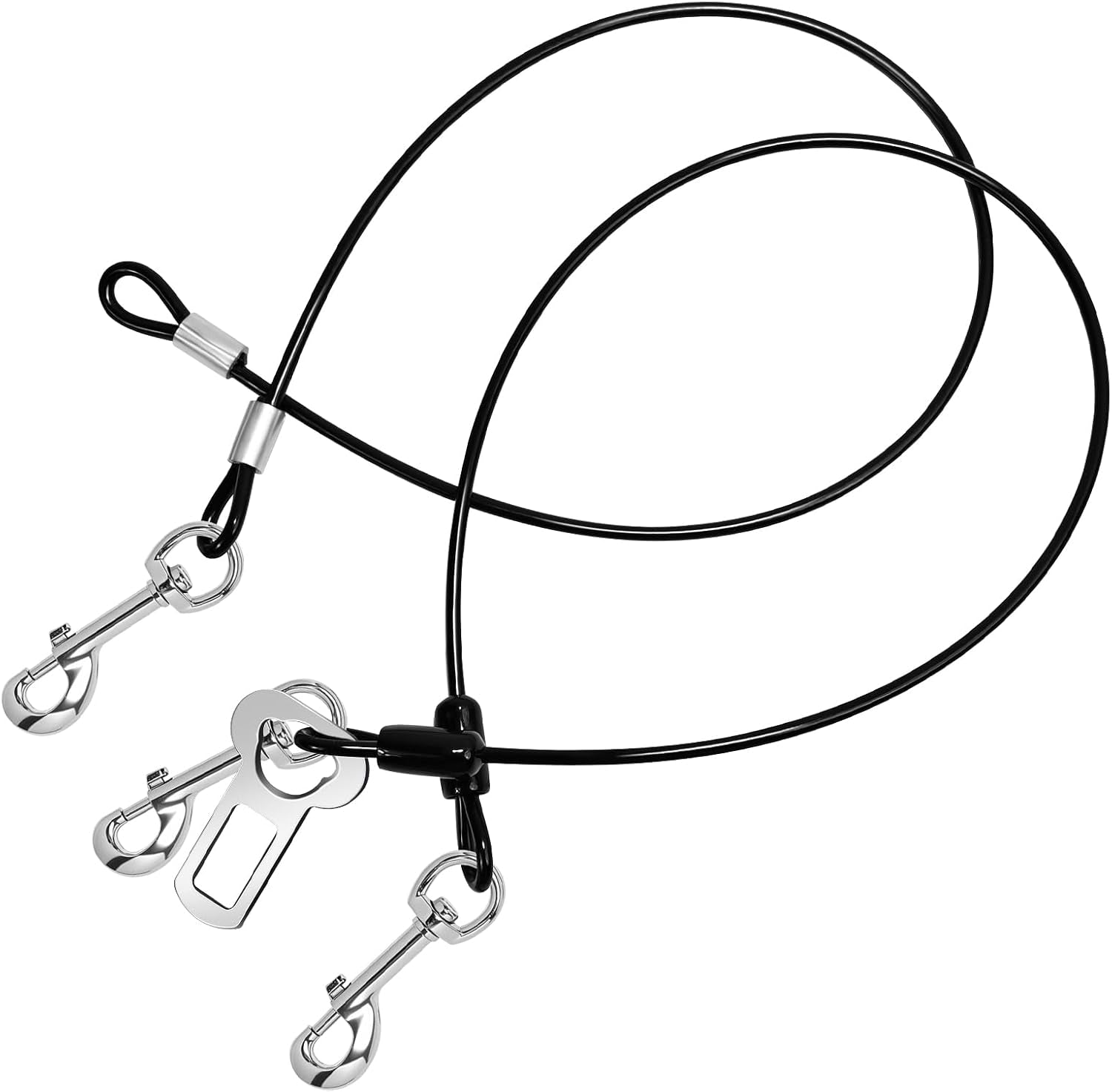 2-pcs-chew-proof-metal-dog-cable-lead-single-hook-no-tangle-leash-extender-for-small-medium-dogs-collar-harness