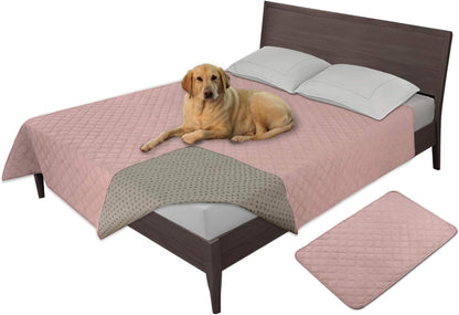 Easy-Going 100% Waterproof Dog Bed Cover, Non-Slip Pet Blanket for Furniture, Washable Couch Cover, Repleasement Sofa Cover (68X82 In,Gray)25
