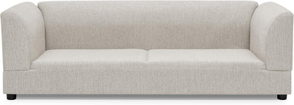 Oversized Dog Sofa Couch for Medium & Large Dogs, Modern Pet Couch Bed with Backrest & Armrests, Supportive Foam Cushion, Linen Fabric Dog Couch9