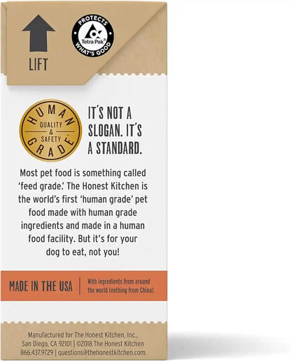 The Honest Kitchen Human Grade Bone Broth POUR OVERS Wet Toppers for Dogs (12 Pack), 5.5 Oz - Beef Stew2