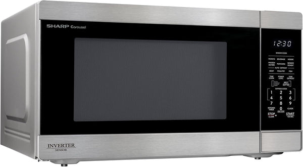 SMC2266KS 2.2 Cu. Ft. 1200W Stainless Steel Countertop Microwave Oven | Stainless Steel, Removable 16.5" Carousel Turntable13