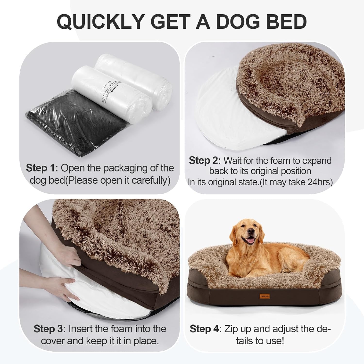 iweepet-fluffy-orthopedic-dog-beds-for-large-extra-large-dogs-44-dog-sofa-bed-with-supportive-28d-egg-crate-foam-removable-washable-cover-waterproof-lining-for-puppy-senior-sick-brown
