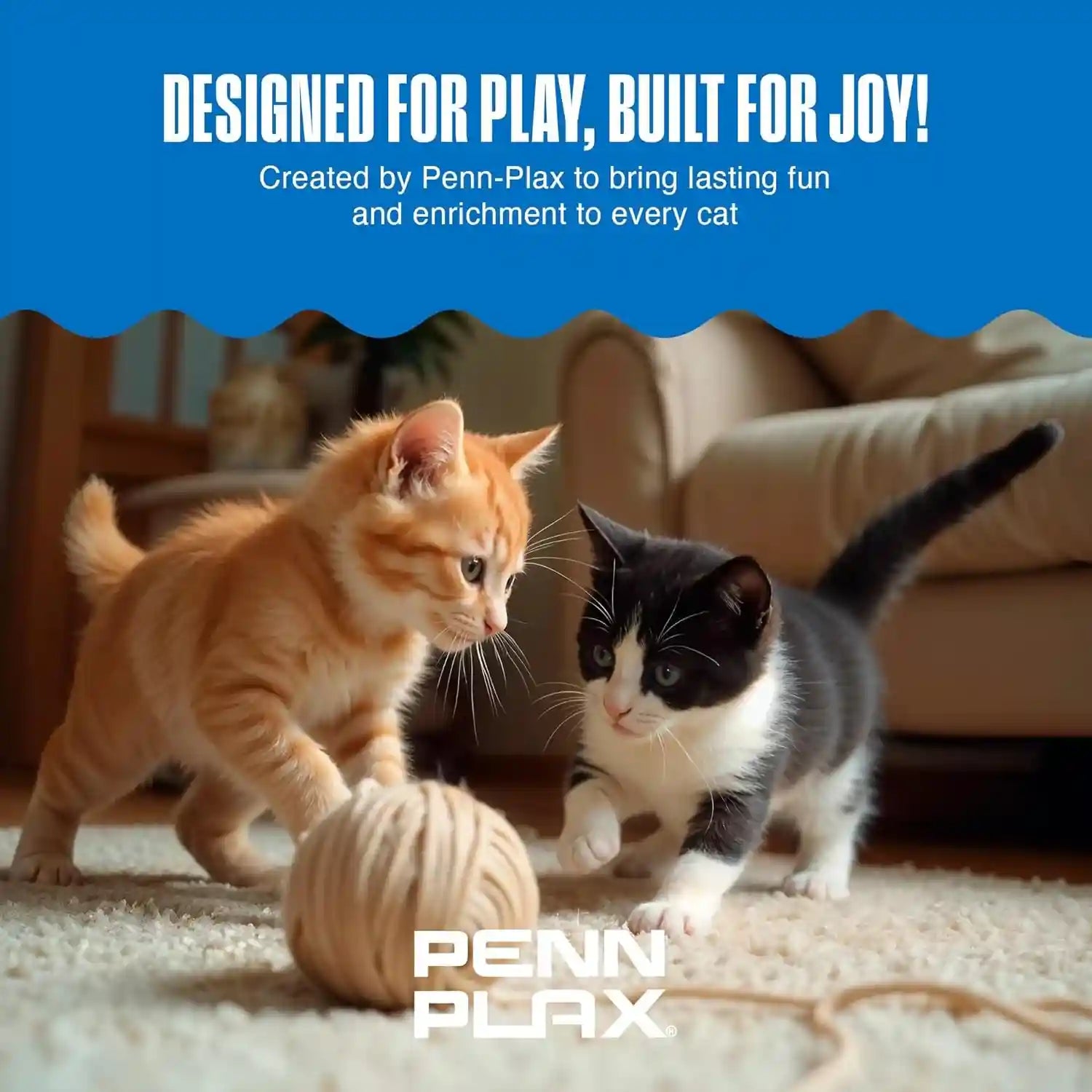 penn-plax-play-fur-mice-cat-toys-12-pack-soft-polyester-with-rattling-sound-for-interactive-play-exercise-hunting-lightweight-cat-toy-set-for-all-ages-breeds-black-white-gray-2-inches