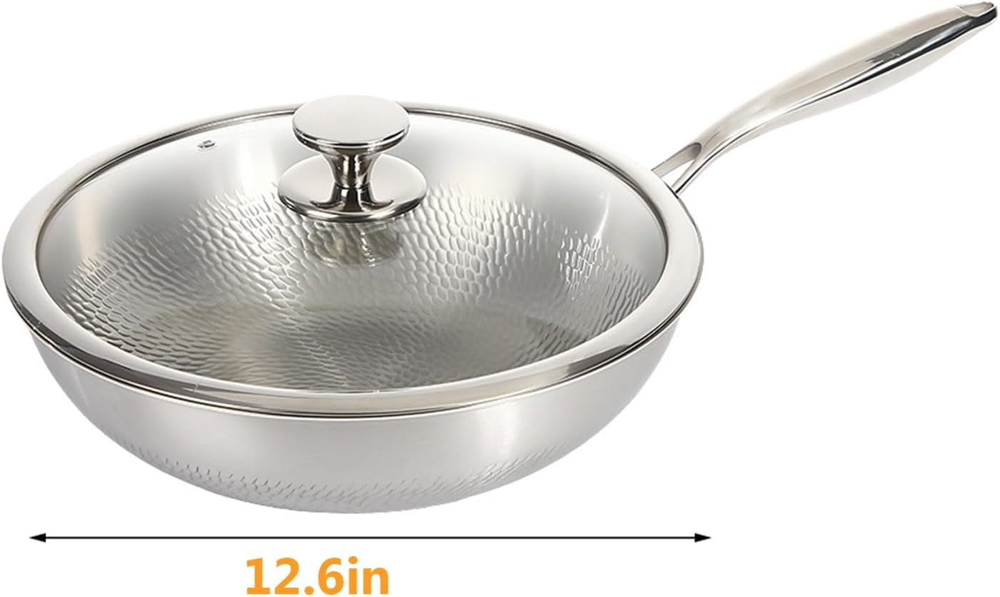 titanium-hammered-wok-pure-2026-upgrade-frying-pans-nonstick-non-stick-wok-durable-scratch-resistant-titanium-pans-for-cooking-compatible-with-all-cooktops-12-6in
