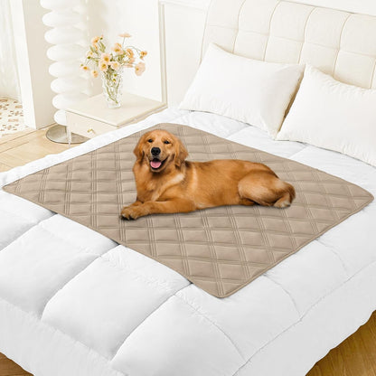 Smiry Waterproof Dog Bed Cover, Reversible Pet Blanket for Sofa Couch | Soft Washable Dog Blanket, Leakproof Couch Cover for Dogs Cats & Furniture Protection, 52X82, Grey/Dark Grey41