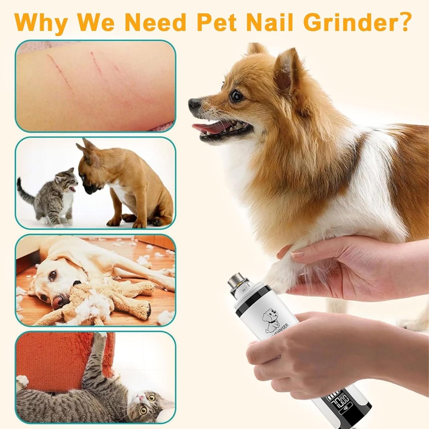 2026-upgraded-silent-groom-pro-nail-grinder-3-speed-cordless-grooming-pro-nail-grinder-pet-nail-trimmer-with-2-led-light-usb-c-rechargeable-2-grinding-wheels-for-small-medium-large-dogs-and-cats
