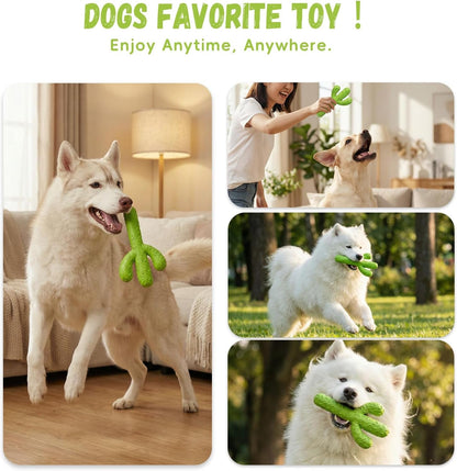 Mewajump Dog Chew Toys, Durable Rubber Dog Toys for Aggressive Chewers, Cactus Tough Toys for Training and Cleaning Teeth, Interactive Dog Toys for Medium/Large Dog4