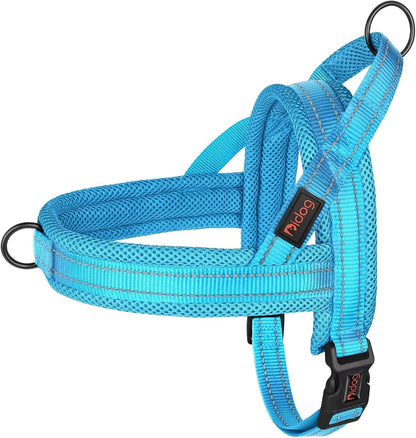 Didog No Pull Dog Harness for Small Dogs, Breathable Mesh Padded,Hot Pink,S | Quick Fit, Easy on and Off, Lightweight, Reflective Vest Harness for Night Safty, Easy for Walking and Training, Chest 18-22"8