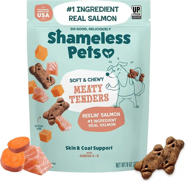 Shameless Pets Soft Dog Treats – Bacon Me Crazy Meaty Tenders, Soft & Chewy Treats for Dogs, Real Bacon 1St Ingredient, Grain Free, Healthy Treats for Small, Medium & Large Dogs, 8Oz10