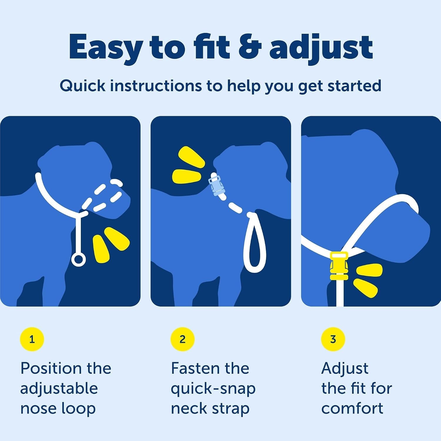 petsafe-gentle-leader-no-pull-dog-headcollar-royal-blue-medium-veterinary-behaviorist-designed-no-pull-headcollar-redirects-pulling-instinct-padded-neoprene-nose-loop-quick-snap-fit