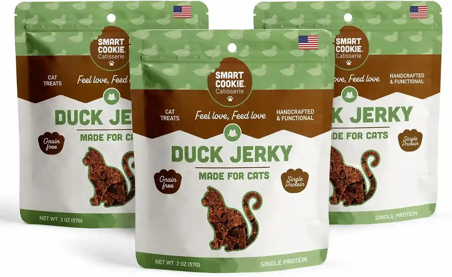 smart-cookie-salmon-jerky-cat-treats-real-salmon-flaxseed-omega-3s-for-skin-coat-grain-free-high-protein-handcrafted-natural-treat-made-in-the-usa-pack-of-1