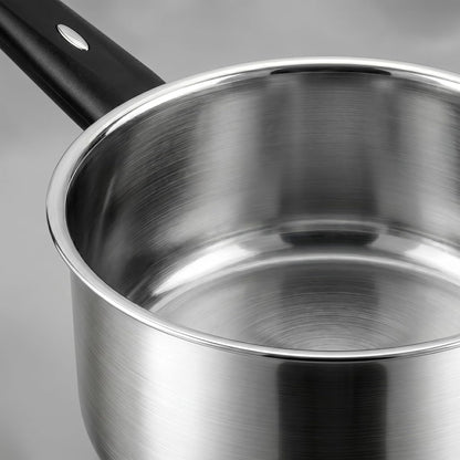Stainless Steel Pots and Pans Set, 6-Piece Non Toxic Cookware Set with Glass Lids, Saucepan, Stockpot & Sauté Pan, Induction Compatible, Dishwasher Safe, Even Heating Kitchen Cooking Set8
