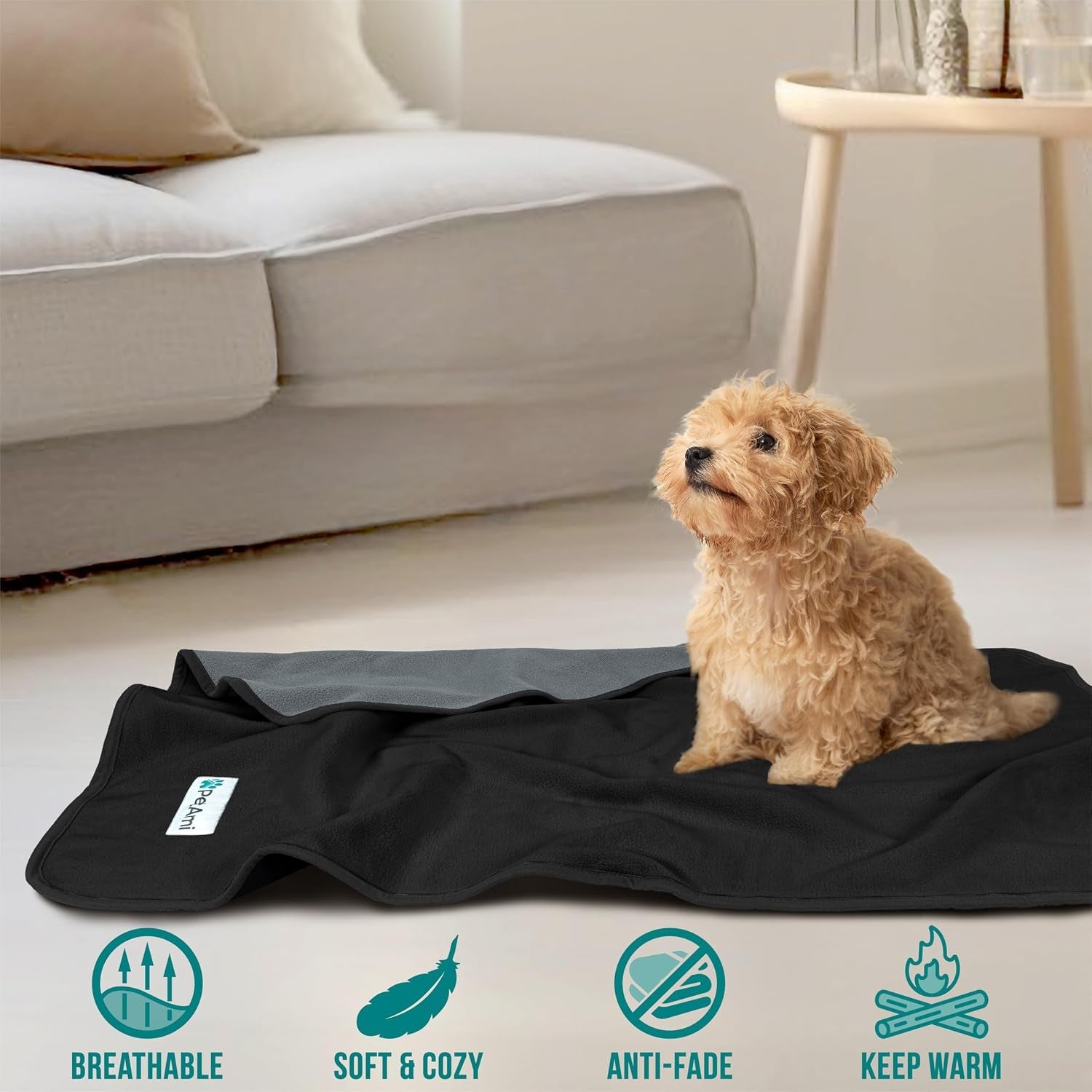 petami-waterproof-dog-blanket-for-couch-pee-proof-reversible-cat-blanket-for-sofa-bed-furniture-protector-soft-fleece-washable-pet-throw-for-dogs-cats-puppies-kittens-40x60-black-gray