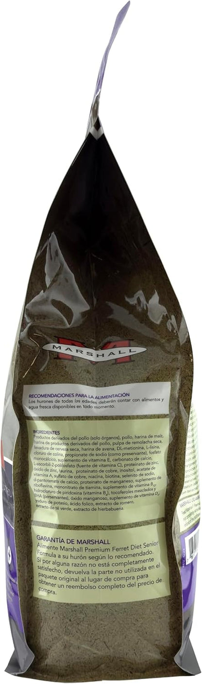 Marshall Premium Ferret Diet Senior Formula – 4 Lbs – Supports Digestion, Muscle Health & Vitality – Balanced Nutrition for Aging Ferrets with Essential Nutrients7