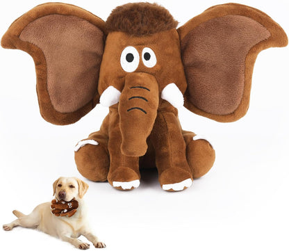 Letsmeet Squeaky Plush Dog Toy for Puppies, Small and Medium Dogs, Interactive Crinkle Stuffed Animal for Teething and Boredom, Soft Chew Toy to Keep Them Busy10