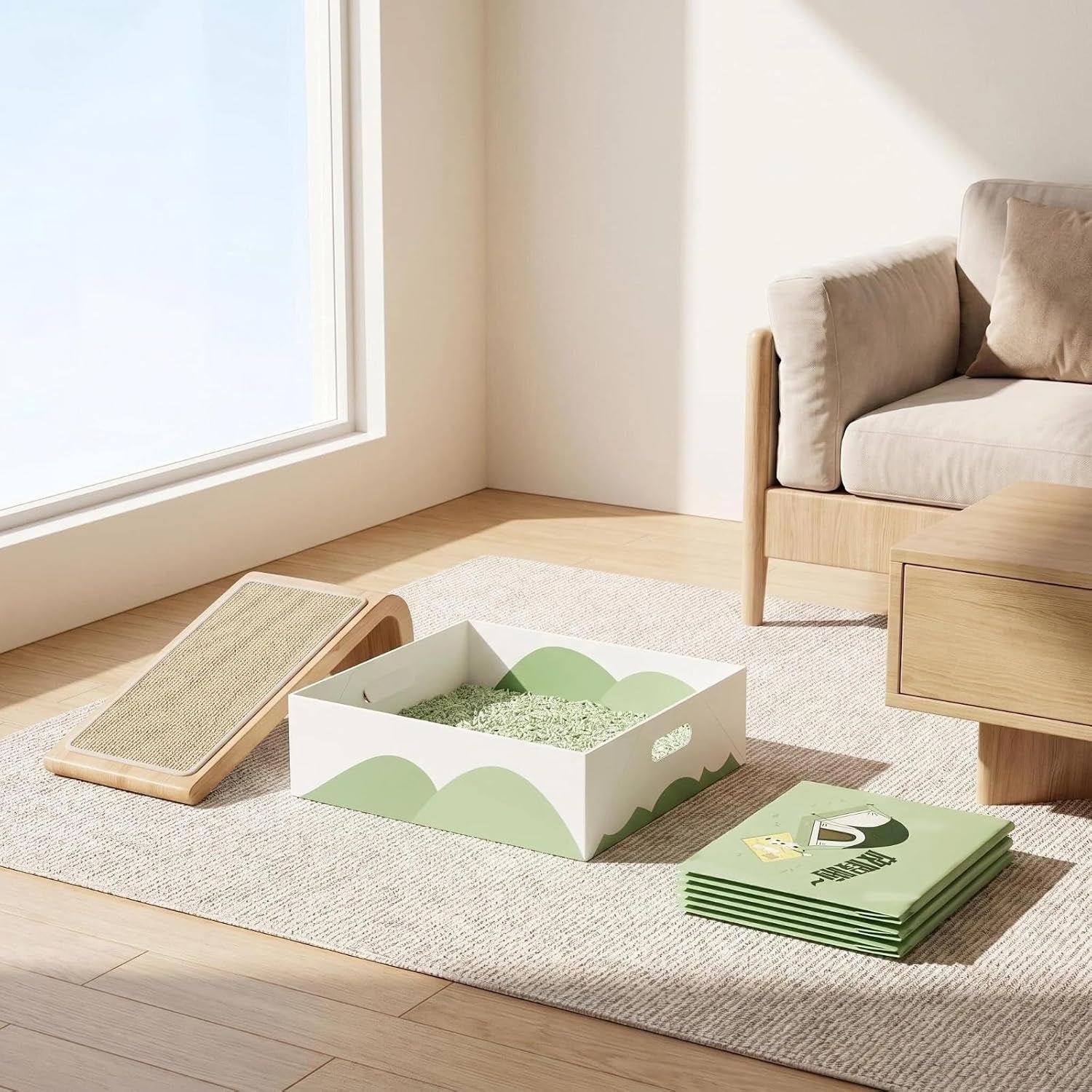 foldable-leak-proof-disposable-cat-litter-box-portable-travel-litter-box-for-cats-waterproof-collapsible-temporary-litter-box-for-car-hotel-home-tall-15cm-high-wall-design-1-large