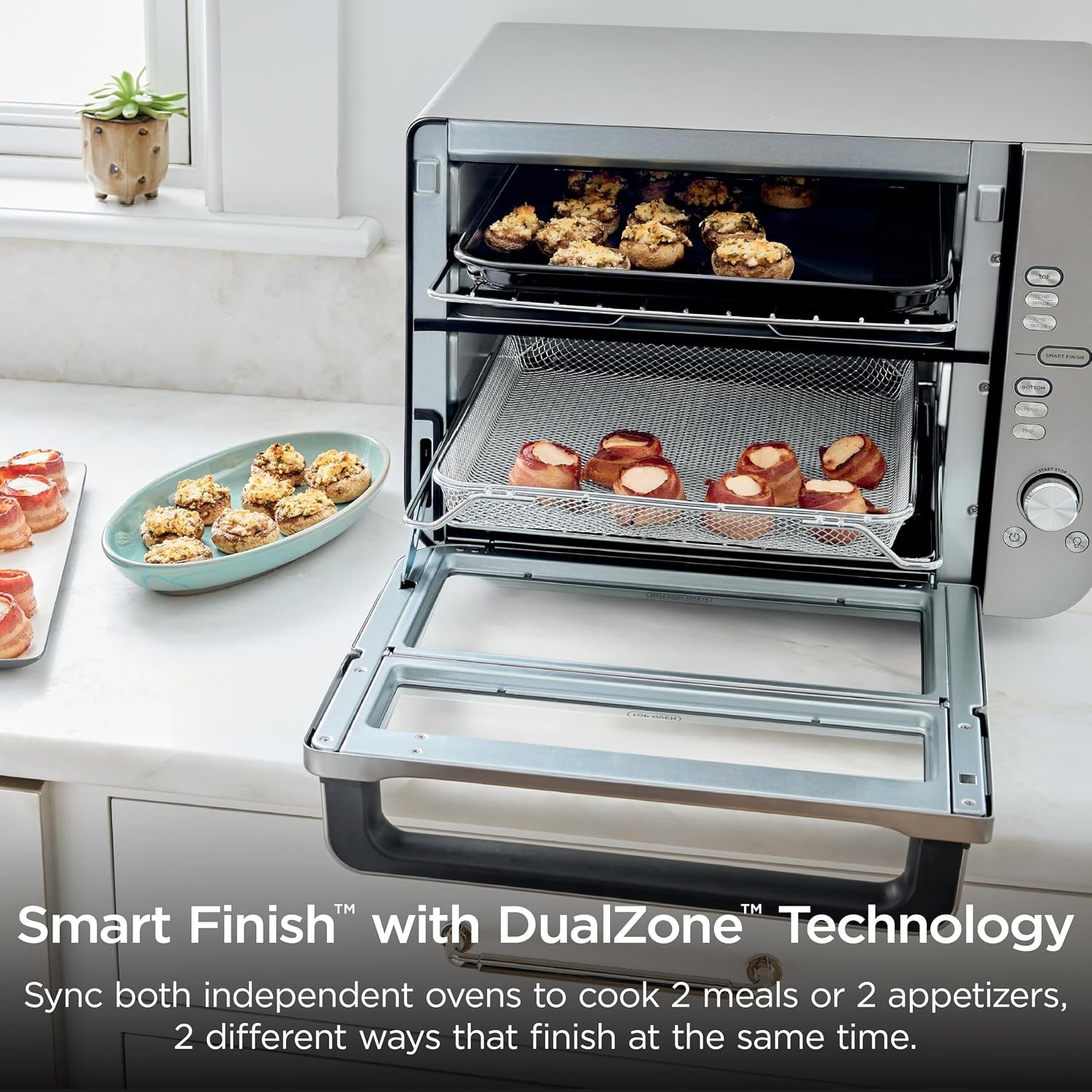 ninja-double-stack-xl-countertop-oven-12-in-1-stainless-steel-dct601-dualzone-smart-finish-flavorseal-fits-4-5-lb-chicken-6-lbs-wings-air-fry-bake-broil