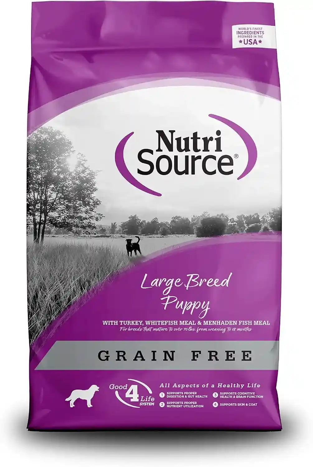 nutrisource-large-breed-puppy-dry-dog-food-chicken-rice-26-lb-probiotic-prebiotic-support-dha-epa-grain-inclusive-no-corn-wheat-or-soy