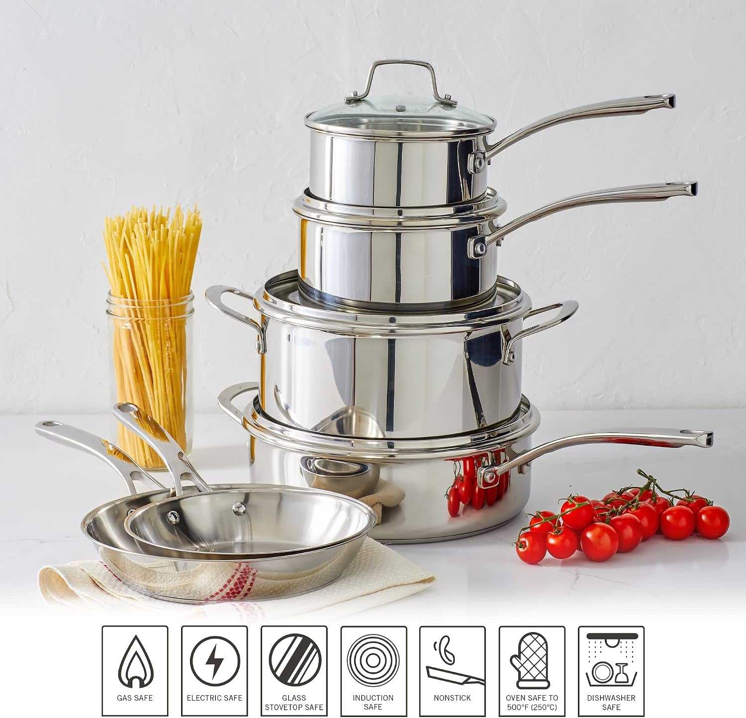 castelle-10-piece-18-8-durable-stainless-steel-induction-safe-non-toxic-triply-bottom-kitchen-pots-and-pans-cookware-set-dishwasher-safe