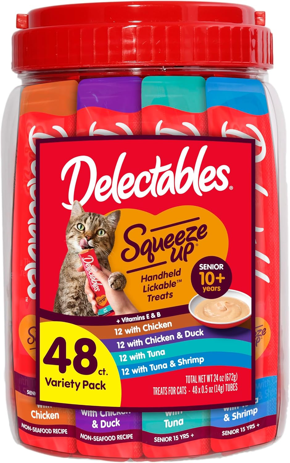 delectables-squeeze-up-creamy-squeezable-puree-lickable-wet-cat-treats-grain-free-no-added-fillers-no-by-products-no-added-preservatives-0-5-ounces-senior-chicken-32-tubes-total