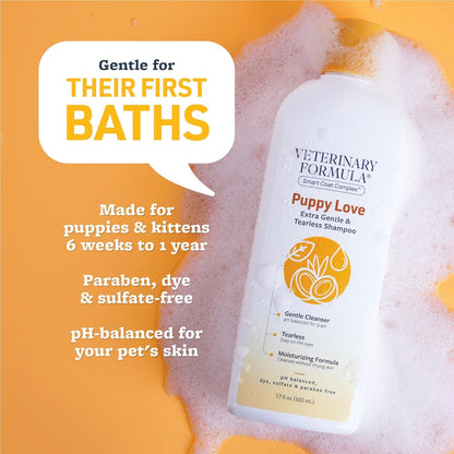 Veterinary Formula Puppy Love Tearless Shampoo for Dogs, 17Oz3