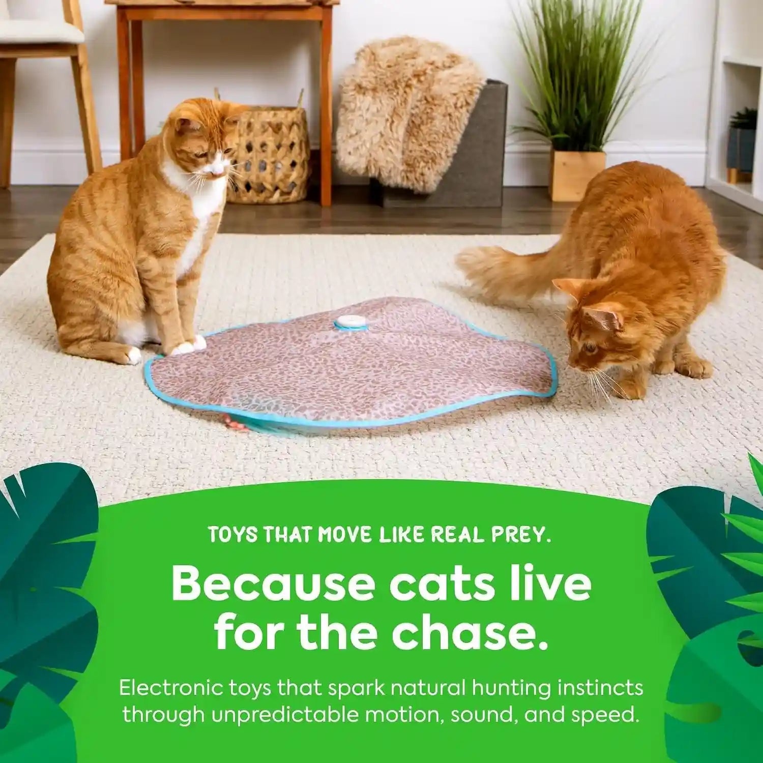 smartykat-hidden-hijinks-toy-for-indoor-cats-kittens-electronic-interactive-motion-toy-featuring-teaser-wand-plus-replaceable-batteries-included