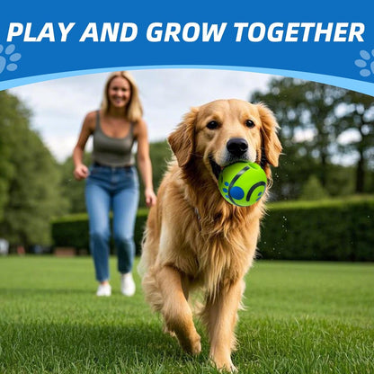 Dog Toys Ball, Interactive, M, 3.46 in (8.8 Cm) | Shaking with Gibbering Sound, for Training & Herding3