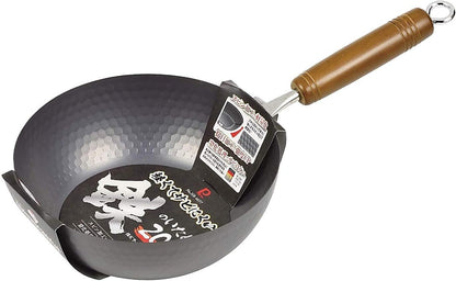 4965, Small Peking Wok Stir Fry Pan Japanese Induction Cookware Traditional Chinese Nonstick Iron Wok 20Cm, Made in Japan (7.8-Inch)2