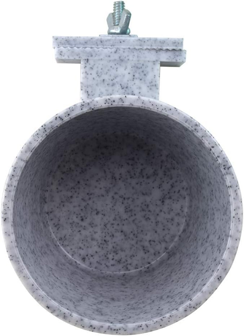 lixit®-kennel-cage-food-or-water-bowl-non-spill-hanging-removable-dog-crate-bowls-carrier-water-food-bowl-for-dogs-or-cats-attaches-to-cage-for-convenient-feeding-and-drinking-gray-10-ounce