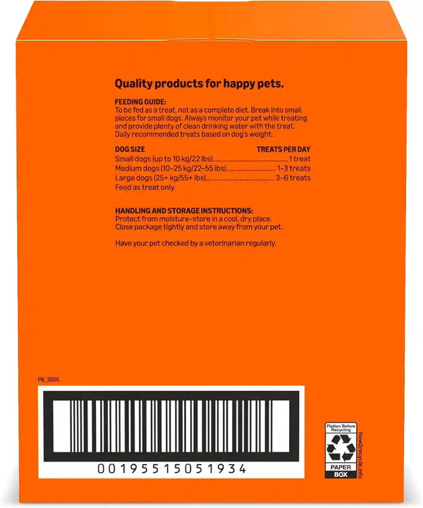Amazon Basics Crunchy Dog Biscuits Peanut Butter Flavor Dog Treats 5 Lb. Box9