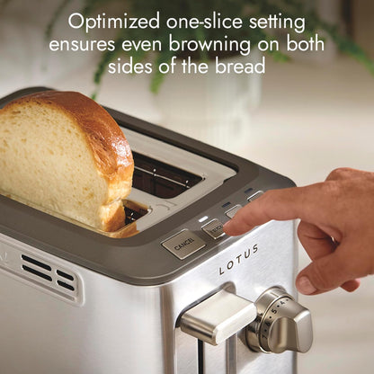 Toaster, 2-Slice Toaster with Bagel Function and 7-Setting Shade Selector, the Two Slice, 900 Watts, Stainless Steel, Professional Series, LTSTR5025