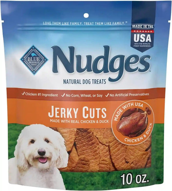 Blue Buffalo Nudges Chicken Jerky Cuts Natural Dog Treats, Tender & Meaty Dog Snacks, Healthy Reward or Training Treat, Made in the USA with Real Chicken, No Artificial Preservatives, 36 Oz.16