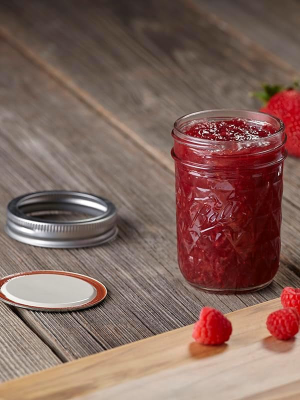 Regular Mouth Lids for Glass Mason Jars, Used for Canning, Pickling, Juice, Jam, Jelly 12-Count, Pack of 8 (96-Lids Total)6