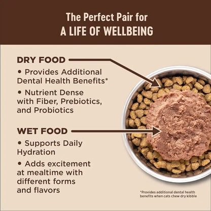 Wellness CORE+ Adult Dry Cat Food for Indoor Cats, Natural, Grain Free Kibble, Chicken, Turkey and Chicken Meal Recipe, 5 Lb Bag6