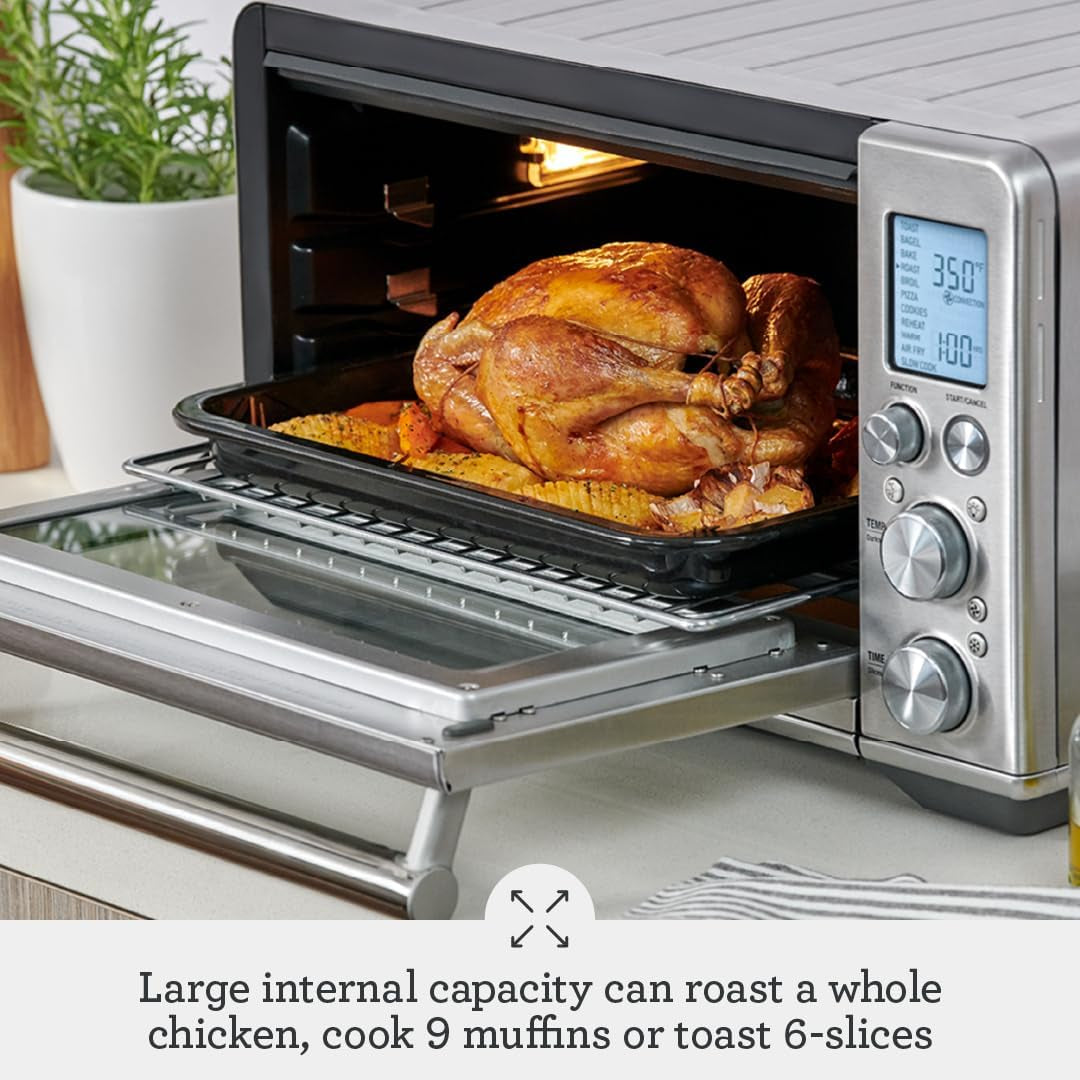 breville-bov860bss-smart-oven-air-fryer-brushed-stainless-steel-bake-toast-broil-and-more-with-countertop-ovens-11-cooking-functions-convection-setting-reduces-cook-time-by-up-to-30