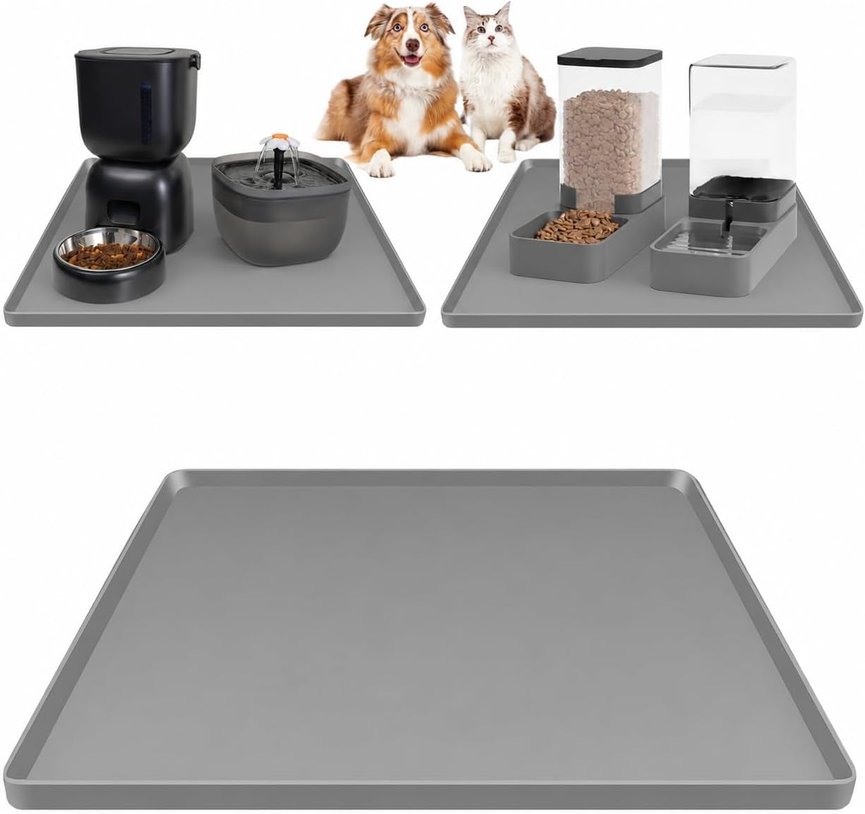 silicone-square-mat-16x16-for-water-bowl-waterproof-pet-bowls-mat-black-with-raised-edge-non-slip-cat-dog-water-dispenser-mat-protects-floors-from-water-food-spills