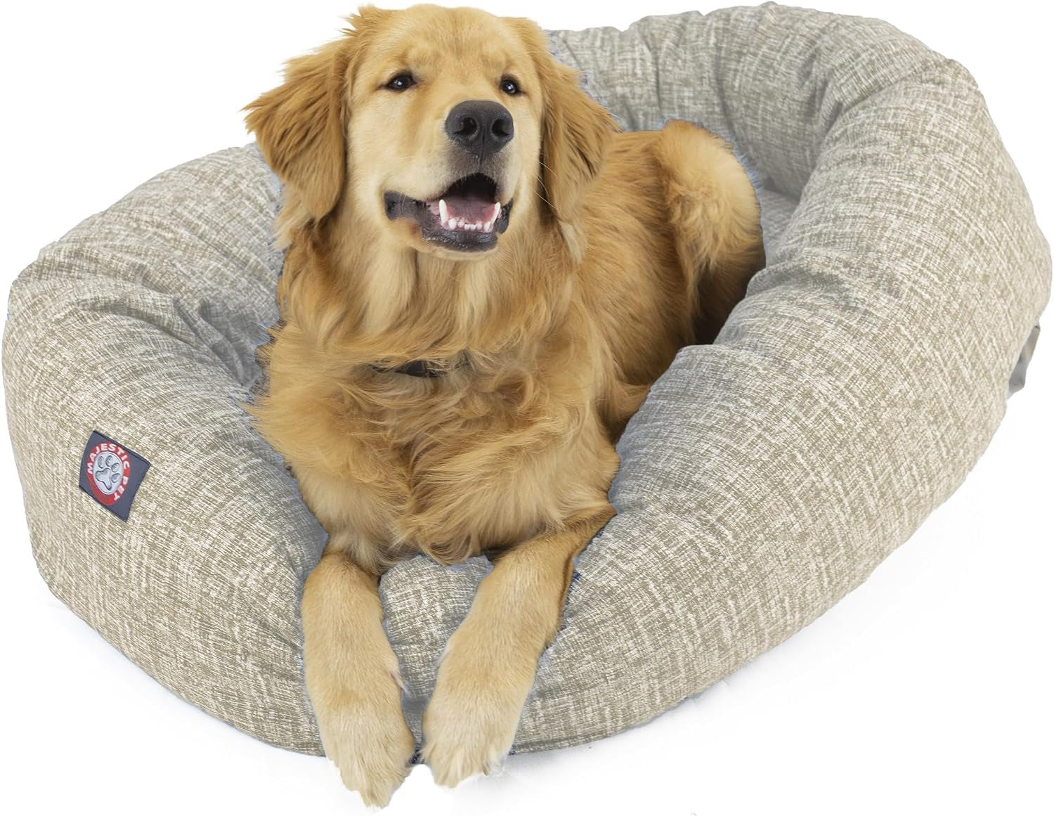majestic-pet-40-inch-bagel-calming-dog-bed-washable-cozy-soft-round-dog-bed-with-spine-support-for-dogs-to-rest-their-head-fluffy-donut-dog-bed-40x29x9-inch-round-pet-bed-large-blue