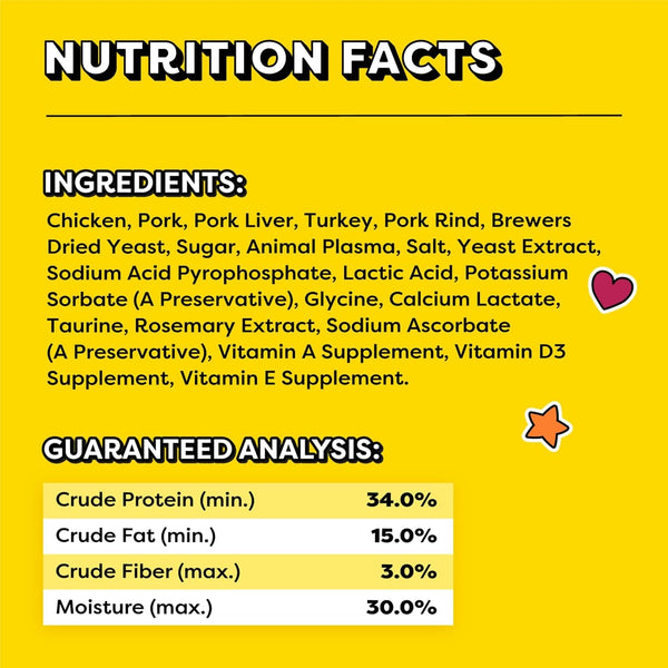 Temptations Meaty Bites Savory and Soft Cat Treats, Chicken Flavor, 4.12 Oz | Real Meat, High Protein, under 2 Calories per Treat, Resealable Stay-Fresh Pouch, Use as Snack or Food Topper5