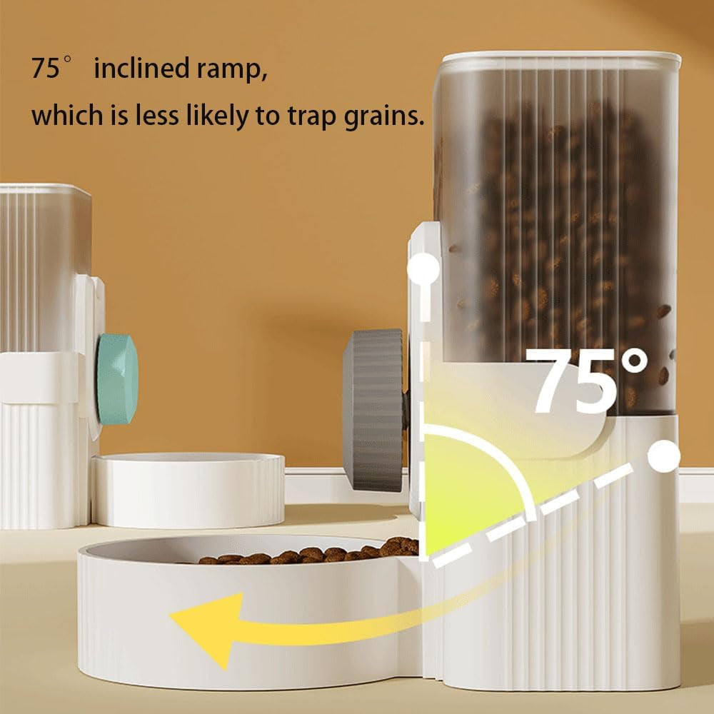 pet-dog-cat-hanging-automatic-feeder-and-water-dispenser-set-2-in-1-gravity-pet-food-water-bowl-for-cage-no-spill-small-dog-rabbit-food-dispenser-green