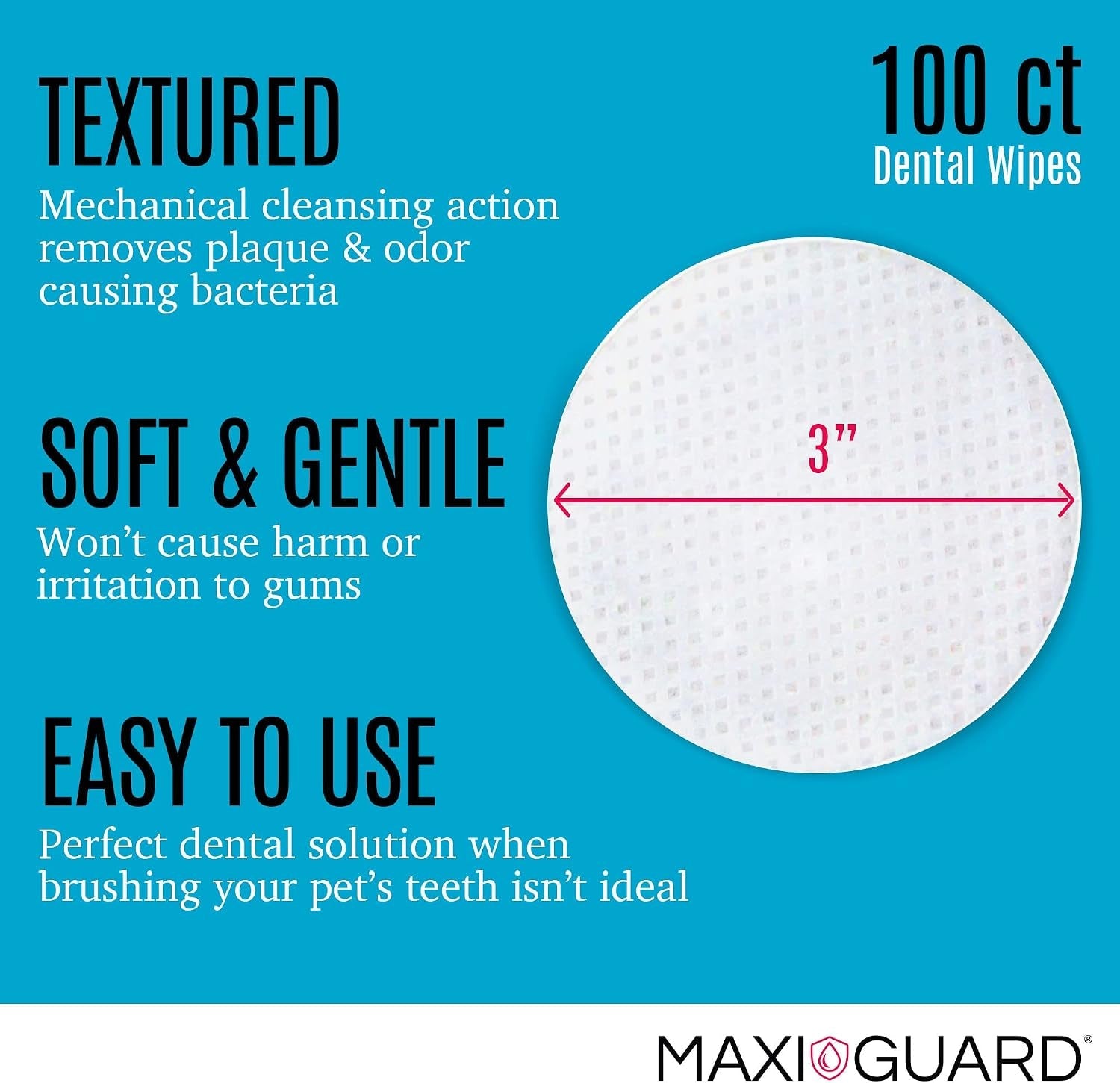 maxi-guard-dental-cleansing-wipes-for-dogs-cats-horses-and-companion-animals-100-wipes-light-blue-white