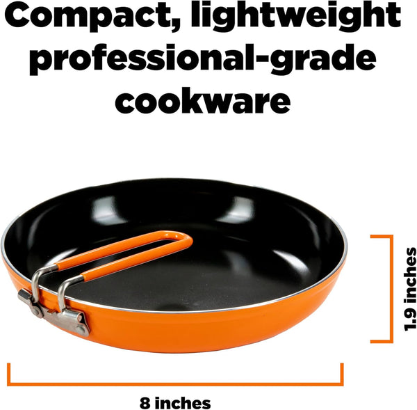 Jetboil Summit Skillet Non Stick Camping Cookware for Jetboil Backpacking Stoves2
