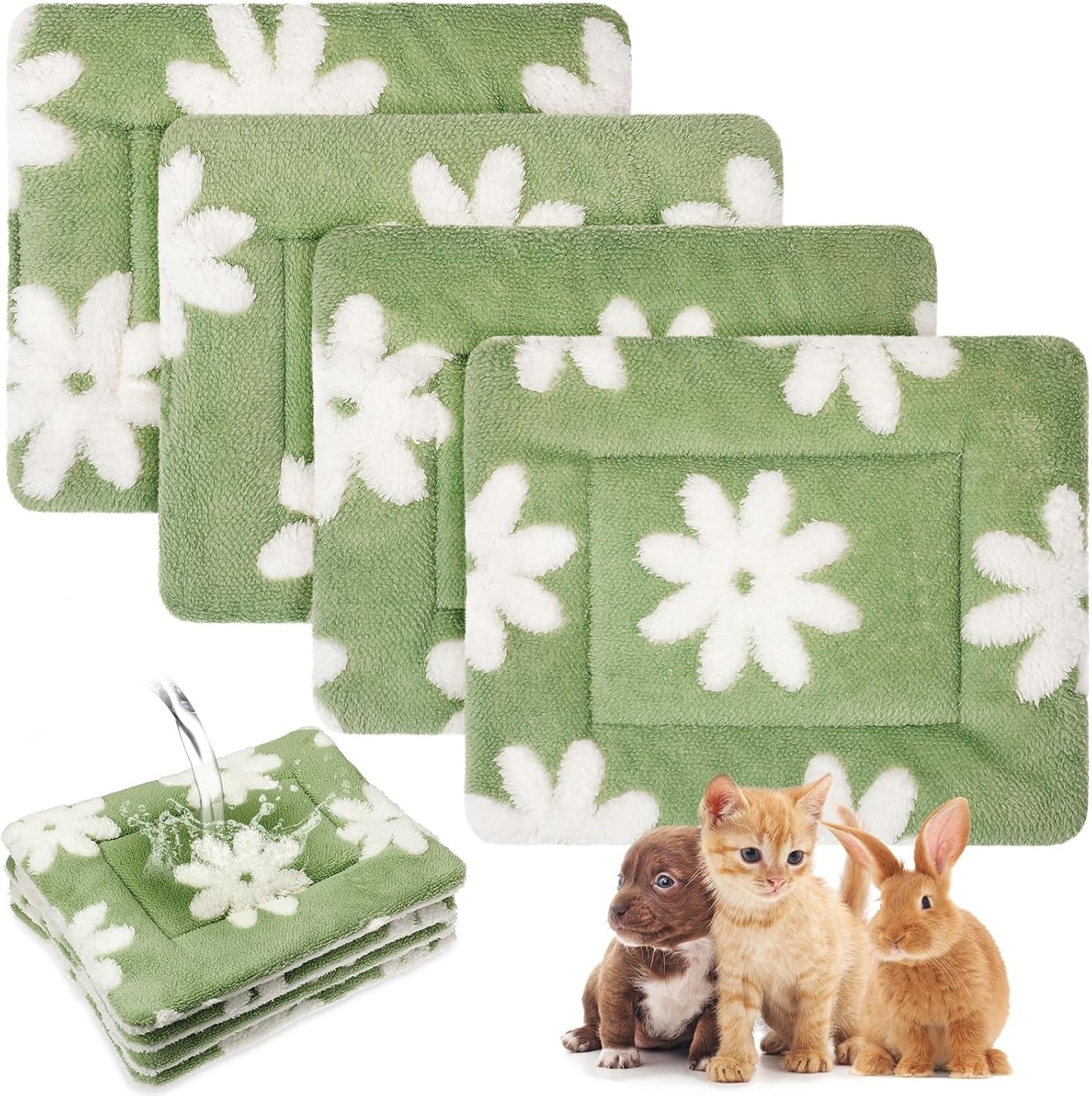haull-4-pcs-waterproof-guinea-pig-bedding-soft-dog-cat-bed-crate-mat-small-animal-plush-cage-liners-rabbit-bunny-kennel-pad-reversible-cozy-pee-thickened-hamster-padtie-dyed-13-x-10-inch
