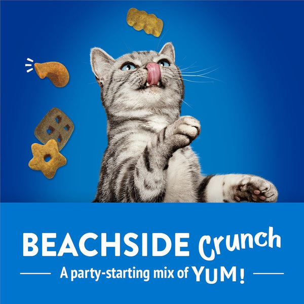 Purina Friskies Cat Treats, Party Mix Beachside Crunch - 30 Oz. Pouch2