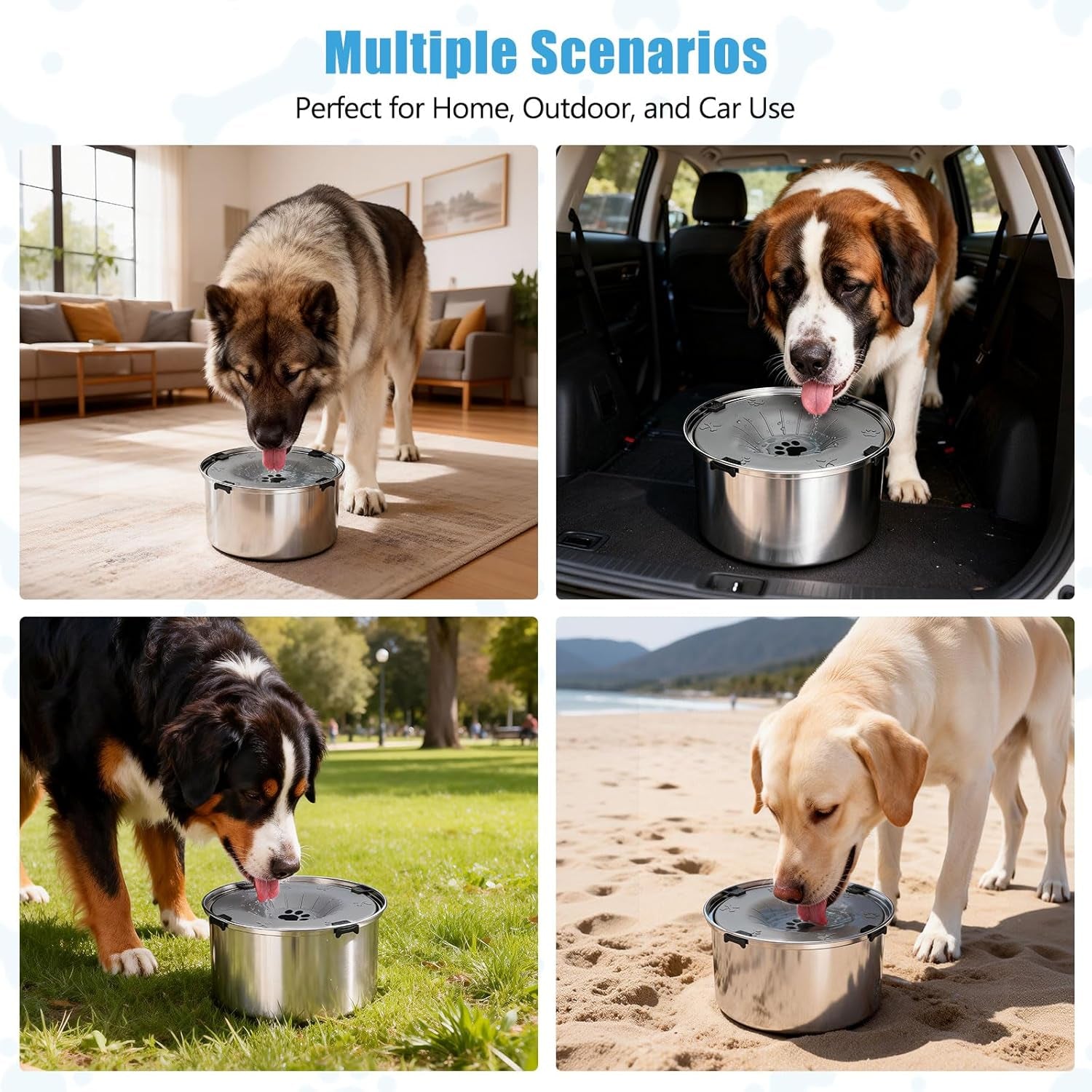 schitec-no-spill-dog-water-bowl-for-large-dogs-5-6l-1-5-gallon-stainless-steel-splash-proof-slow-drinking-pet-dish-with-floating-disk-non-slip-base-mess-free-design-for-home-or-travel-gray