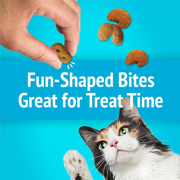 Purina Friskies Cat Treats, Party Mix Lobster & Mac 'N' Cheese Flavors - (Pack of 6) 6 Oz. Pouches10